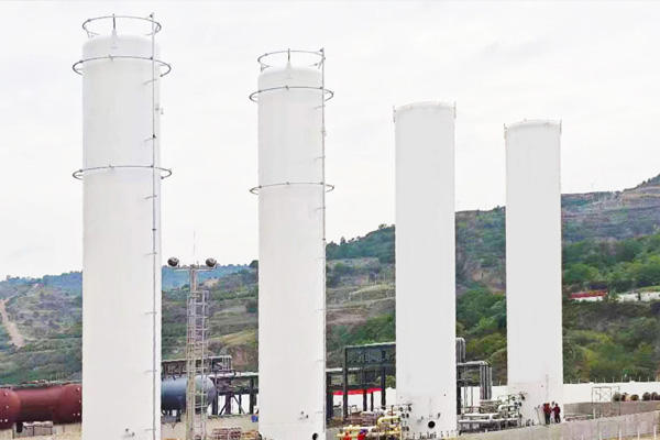 4*200m³LNG storage tank skid