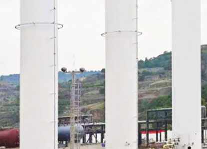 3000m³ Propane/Propylene Spherical Tank Farm