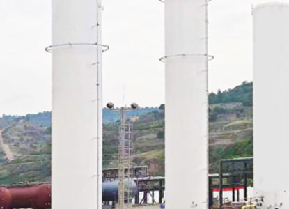 The Ethylene Unit Pre-cutting Tower